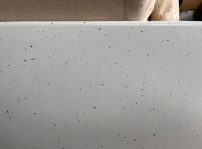 White new laminate counter top
