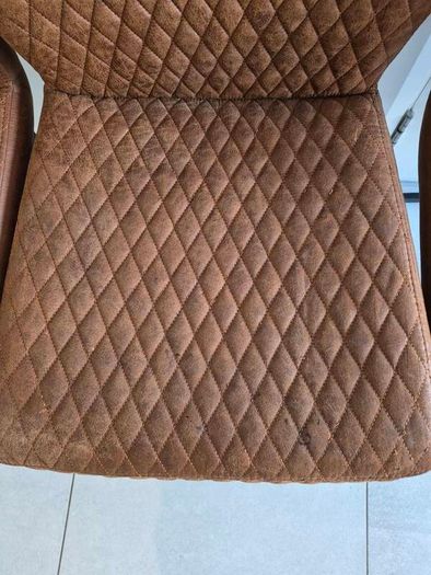 4 Tan Dining Chairs