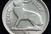 Ireland - 1968 - 3 Pence - Hare - [2509]