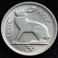 Ireland - 1968 - 3 Pence - Hare - [2509]