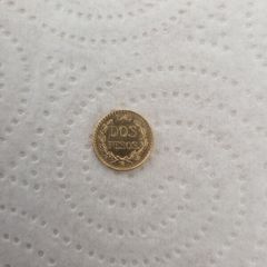 Dos peso (gold coin) x3 available