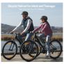 Shinmax Bicycle Helmet for Men and Women, Bike Helmet with Light, 5 Modes, Bicycle Helmet with Visor, Mountain Bike Helmet, Road Bike Helmet for Adults for Urban Commuters Image 7