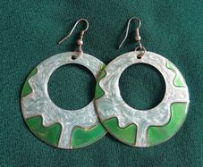 Disc Earrings