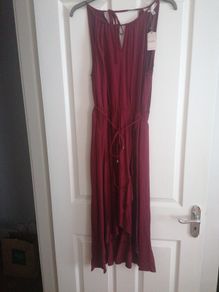 NEW Oasis Wine Dress
