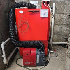 Grant Vortex 50/90 Oil Boiler + Carbery 900L Oil Tank