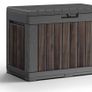 190L Kentwood Outdoor Garden Storage Box Rosewood | Compact, Weather Resistant Storage with Lockable Lid Multi Functional Design Image 2