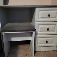 Dressing table and stool