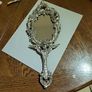 Beautiful hand mirror Image 9