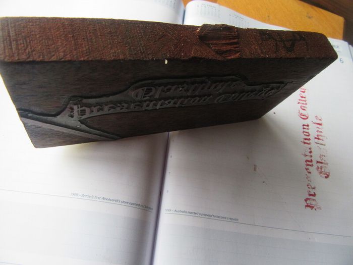 Presentation college glasthule Dublin Printing Block