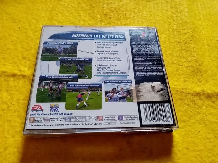 Fifa 2001 PlayStation1 Ps1 PlayStation 2 ps2 games Original