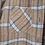 Brown Ladies shirt jacket plaid, size S Image 5