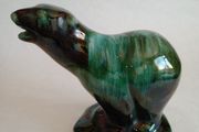 Vintage Canadian Blue Mountain Ceramic Bear