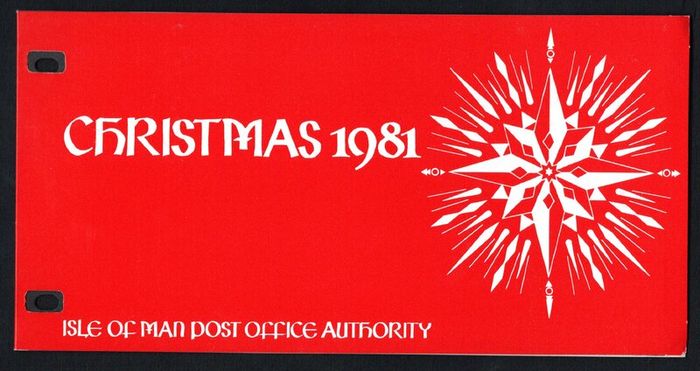 1981 Isle of Man Christmas 81 Commemorative Stamp Presentation Pack