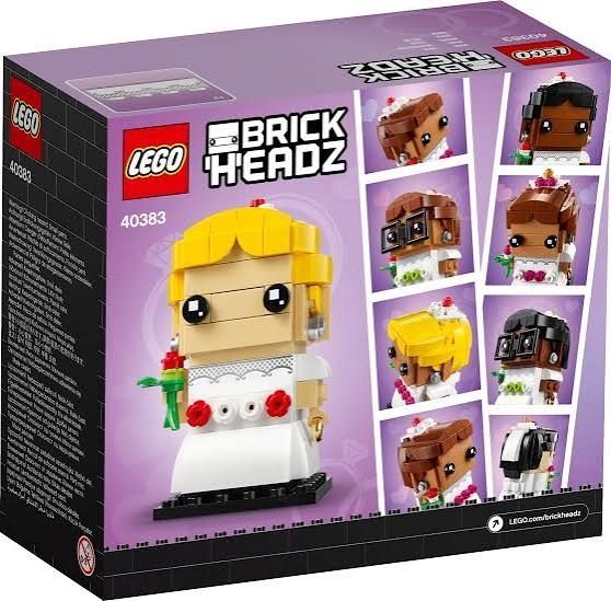 LEGO BrickHeadz Wedding Bride Set 40383 Never Opened