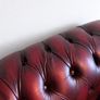Genuine leather Chesterfield Oxblood Armchair Image 3