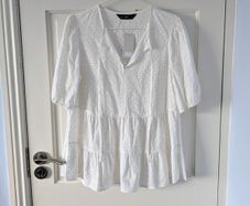 White Flowy Top (F&F) Size 10
