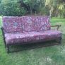 Unusual Wooden Frame Sofa with removal cushions Image 2