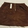 Fake Suede Skirt Image 2