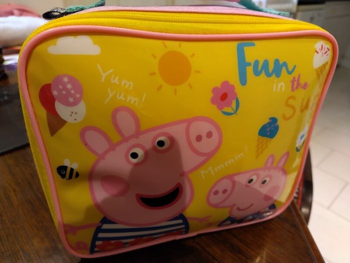 Peppa Pig lunch box bag