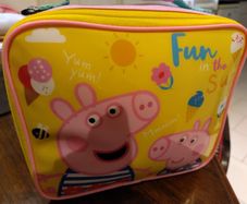Peppa Pig lunch box bag