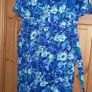 Dress lovely colours size 18 elasticated at back  has pockets Image 3