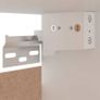 4 Piece Kitchen Cabinet Set High Gloss White Chipboard Image 7