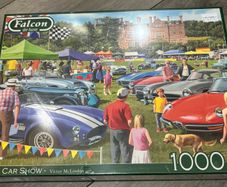 Falcon jigsaw 1000 pieces "The Car Show "brand new unopened