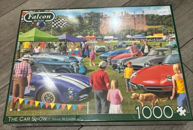 Falcon jigsaw 1000 pieces "The Car Show "brand new unopened