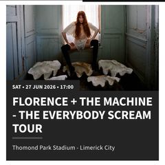 florence and the machine ticket
