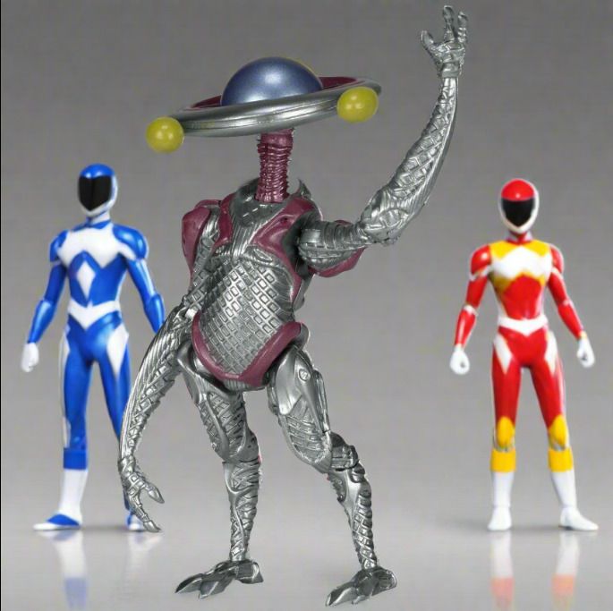 BRAND NEW Power Rangers 30cm Alpha 5 Action Figure