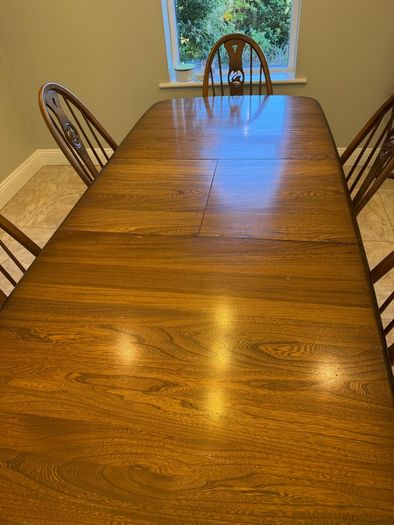 ercol Dining table & chairs
