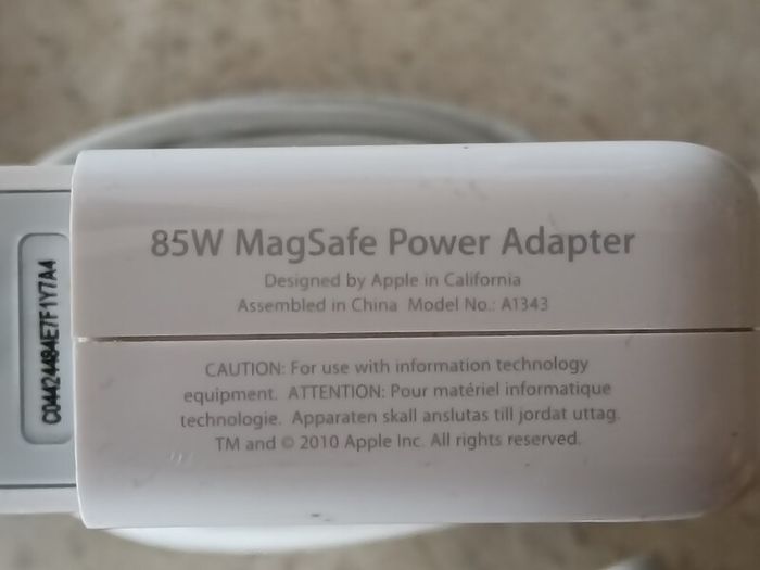 MagSafe 2 MacBook pro air etc ..... 85watts Apple Macbook Charger 85W MagSafe 2