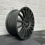 18" Multi Spoke Alloy wheels Ford Transit Custom Van Vw Transporter T7 74.5 6x120 Gunmetal Image 4