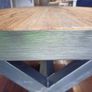 large industrial dining table Image 5