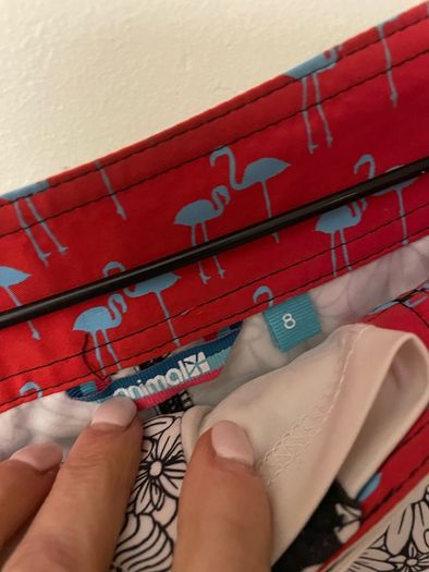 animal shorts size 8 -