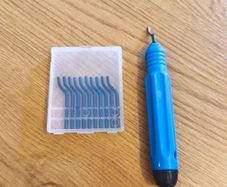 Deburring Tool with 10 Spare Blades Set