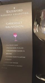 Waterford Crystal Cabernet Sauvignon Ellegance Collection wine glasses set of two