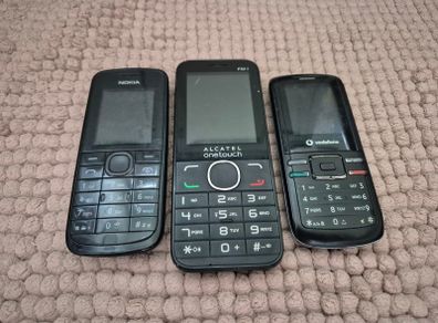 Old Mobile Phones X 3