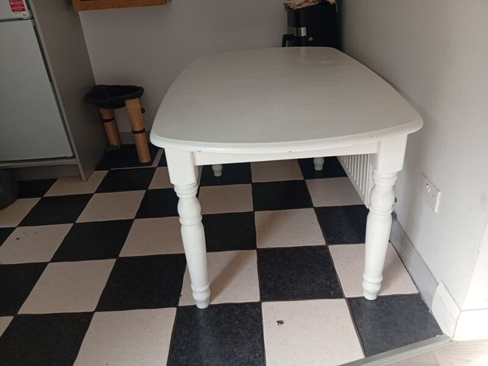 White Table