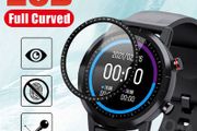 20D Curved Edge Full Coverage Protective Film Cover For Xiaomi Youpin Haylou RT LS05S Smart Watch Screen Protector Not Glass