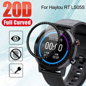 20D Curved Edge Full Coverage Protective Film Cover For Xiaomi Youpin Haylou RT LS05S Smart Watch Screen Protector Not Glass