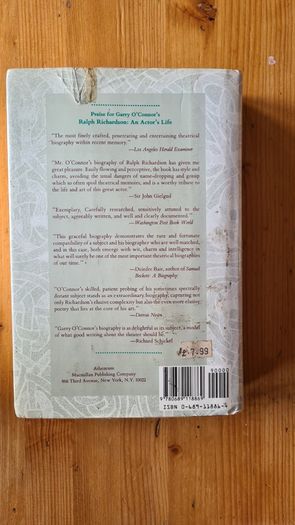 Sean O Casey. By Garry O Connor. Hardback With Dustjacket In Good Condition.