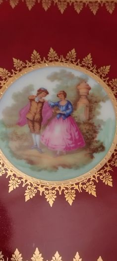 Vintage plate