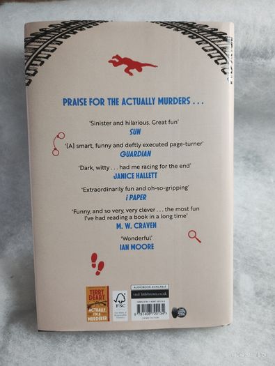 Terry Deary, Actually I'm a Corpse, hardback (26232)