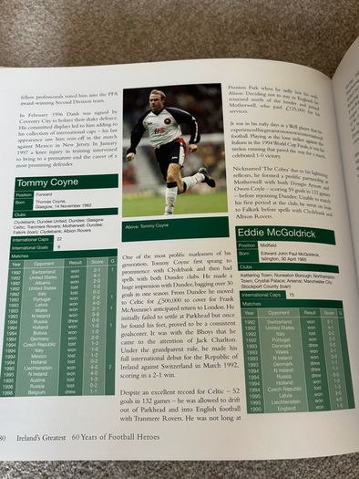Ireland's Greatest: 300 Top Football Heroes Book