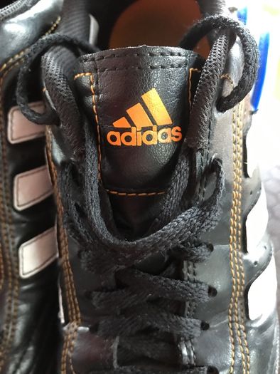 Size 7 Astro pitch football boots w/ shin guards