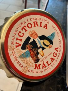Victoria Malaga Bar Display & Bottle opener