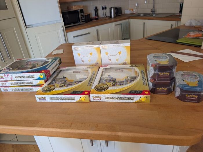 Pokemon 30th Anniversary Sealed Collect Etb Binder Tins Boxes