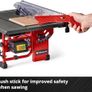 TC-TS 8 l Table Saw - Angle Cuts (to 45), Angle Stop (+/- 60) for Mitre Cuts, Dust Extraction Adaptor - Powerful, Compact and Portable Circular Bench Saw for Woodworking Image 5