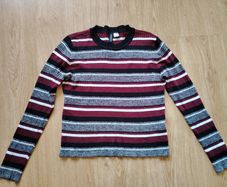 Stripy H&M Top  Size 10-12